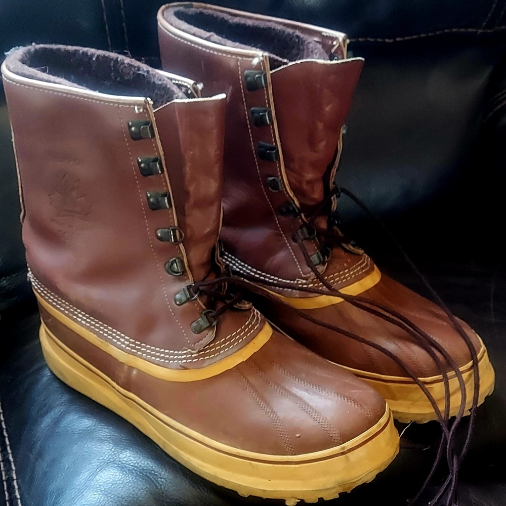 Sorel Men's Brown and Tan Snow Boots
